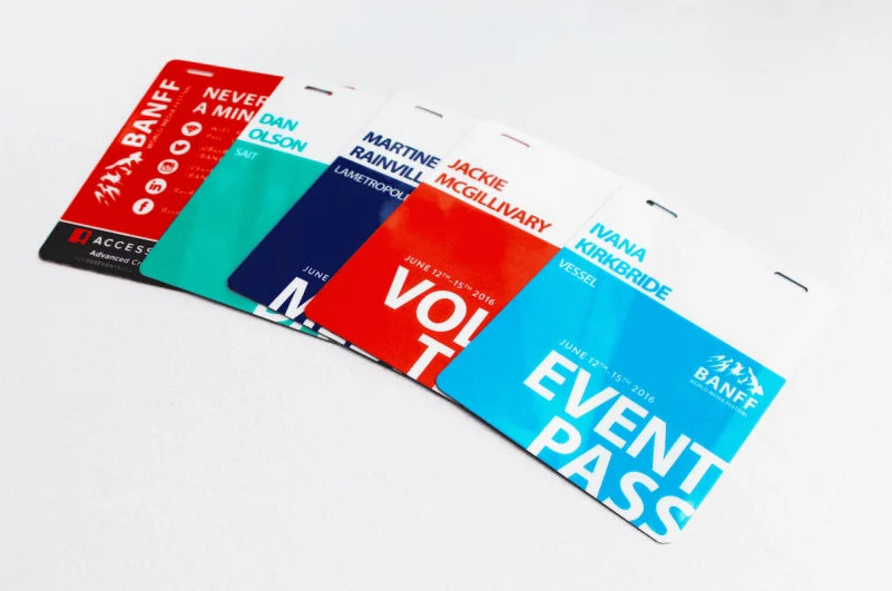 designing conference name tags using templates in Microsoft Word