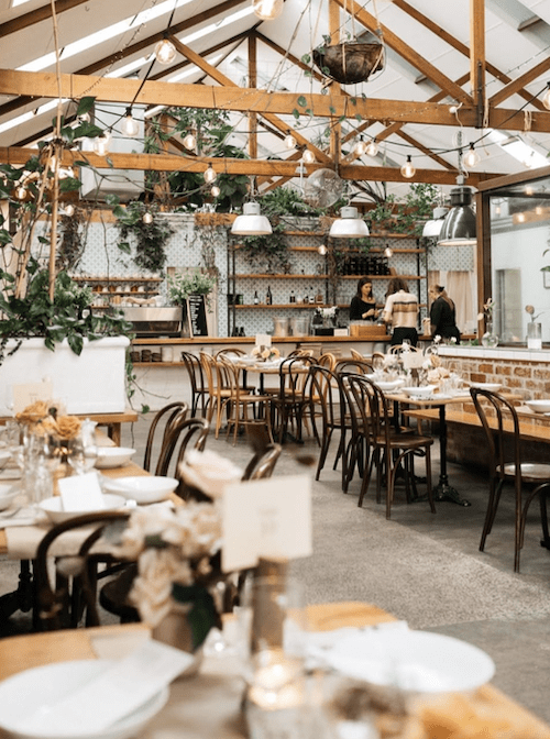 east elevation industrial chic eco venue brunswick