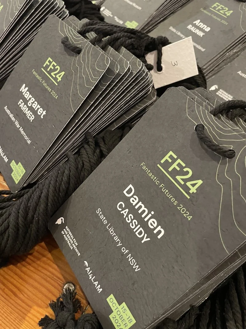 Holder-less sturdy paper badge to eliminate plastic sleeves and reduce waste