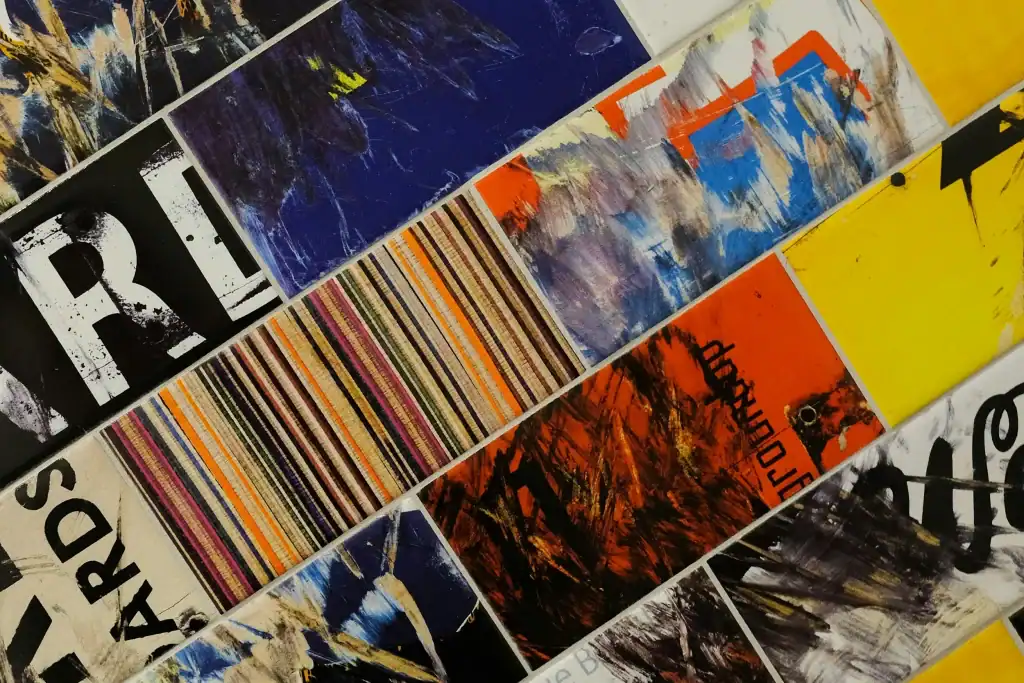 Example of colourful conference badge design by Terra Tag showing how thoughtful use of colour enhances branding and visibility at sustainable events