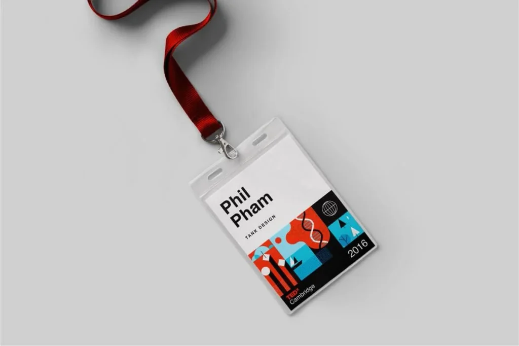 badge hierarchy name role company brand