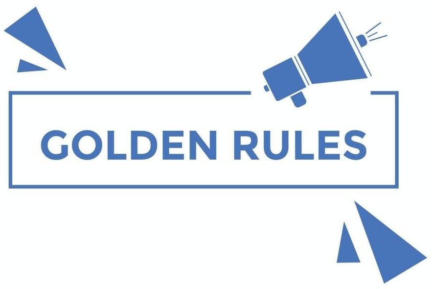 Golden rules of professional name badge etiquette visual