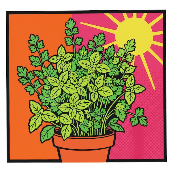 Seed paper planted in soil receiving light and regular care during germination