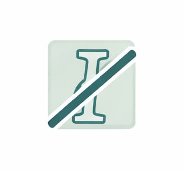 conference badge typography rule avoid italics maintain upright readability