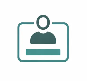conference badge readability protect first name clear and unobstructed