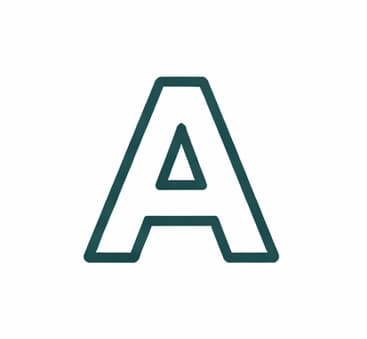 conference badge text readability sentence case improves word recognition